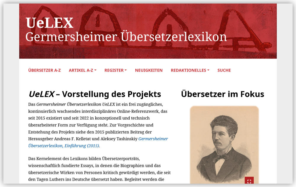Startseite UeLEX -Stand: 07.07.2026